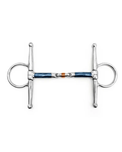 Wędzidło z wąsami FAGER John Sweet Iron - podwójnie łamane