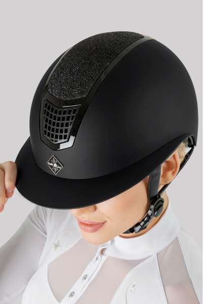 Kask jeździecki z szerokim daszkiem Fair Play Quantinum 2.0 Eclipse