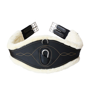 Popręg anatomiczny z futrem Kentucky Horsewear Sheepskin Anatomic Girth