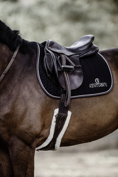 Czaprak wszechstronny Kentucky Horsewear Fishbone Leather