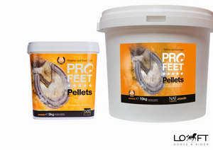 Suplement w formie granulatu wspierający prawidłowy wzrost rogu kopytowego NAF Profeet Pellets