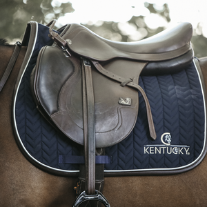 Czaprak skokowy Kentucky Horsewear Leather Fishbone