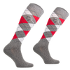 szary/czerwony/biały