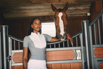Damska koszula konkursowa z krótkim rękawem Kentucky Ridingwear Heritage Air