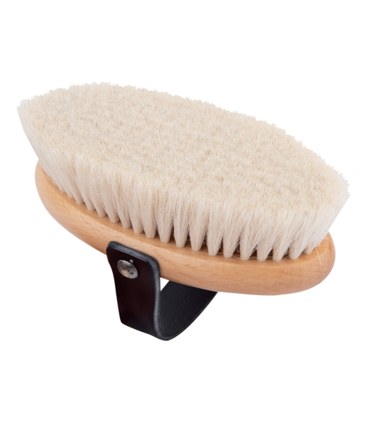 Szczotka do głowy konia z włosia kozy Waldhausen Exclusive