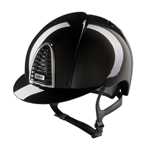 Kask jeździecki KEP Italia Cromo 2.0 Black Shine