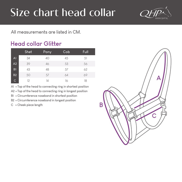 Kantar dla konia QHP Glitter
