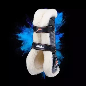 Ochraniacze przednie z futrem eQuick eShock Legend Velcro Fluffy Front