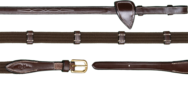 Wodze parciane ze stoperami Dy'on D Collection DY05K