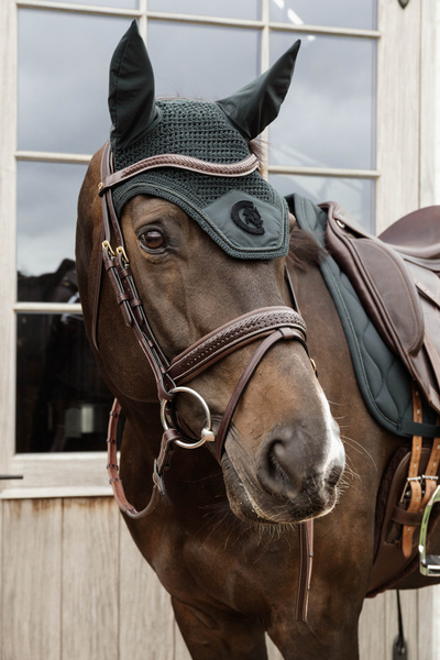 Nauszniki klasyczne Kentucky Horsewear 3D Logo
