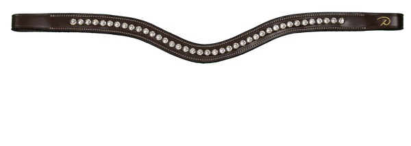 Naczółek opadający Dy'on D Collection White Swarovski DY02H