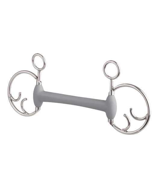 Kimblewick oliwkowy Beris Eggbutt - prosty