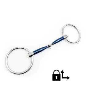 Wędzidło zwykłe FAGER Anna - pojedynczo łamane