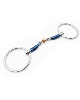 Wędzidło zwykłe FAGER Julia Sweet Iron - podwójnie łamane