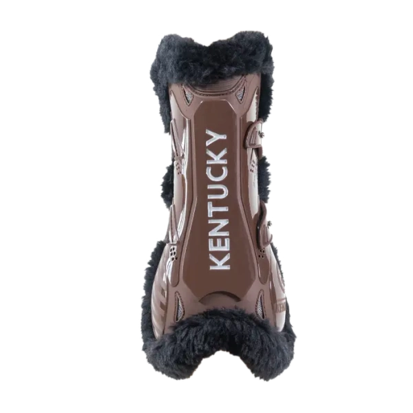 Ochraniacze przednie z futrem Kentucky Horsewear Bamboo Elastic