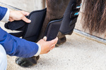 Ochraniacze crossowe Kentucky Horsewear Eventing Boots 3D Air Flow Skin Friendly - tylne