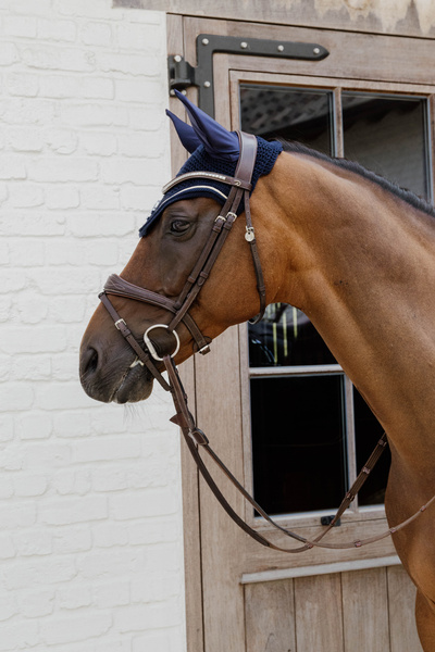 Nauszniki klasyczne Kentucky Horsewear 3D Logo Rope