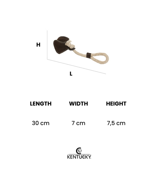 Zabawka dla psa Kentucky Dogwear Cotton Rope Baseball