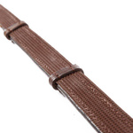 Wodze skórzano-gumowe ze stoperami Kavalkade - szerokość 16 mm