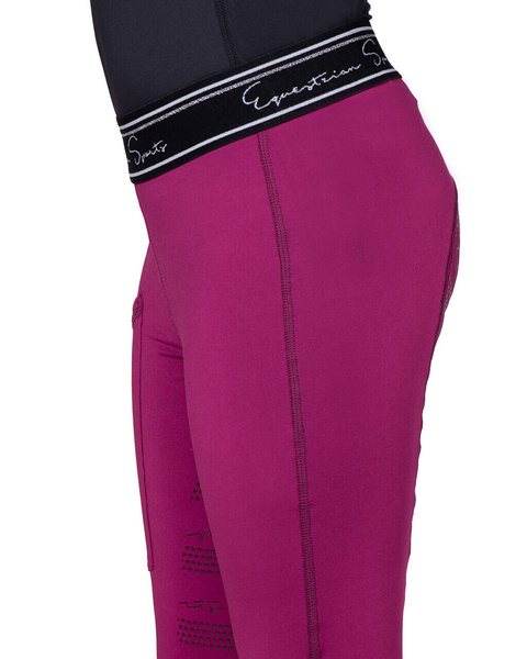 Legginsy młodzieżowe z pełnym lejem silikonowym QHP Eden Junior