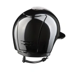 Kask jeździecki z szerokim daszkiem KEP Italia Cromo 2.0 Polish Metal Vanity Silver