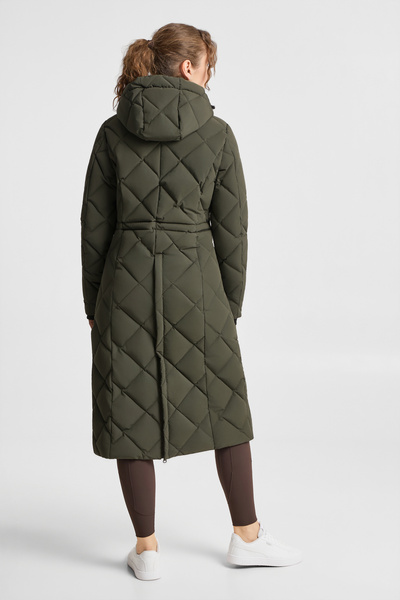 Długi płaszcz jeździecki B/Vertigo Gem Waxy Padded