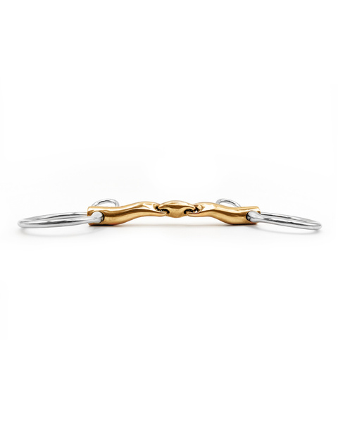 Baucher FAGER Axel Sweet Gold - podwójnie łamany