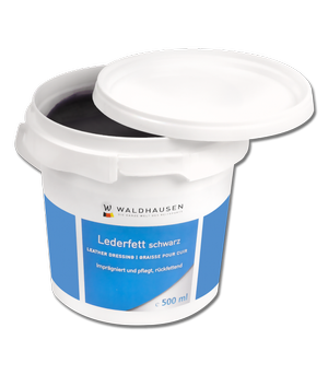 Smar do skóry czarny Waldhausen 500ml