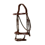 Ogłowie z podwójnym nachrapnikiem Dy'on New English Collection NEAAAH