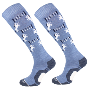 Podkolanówki jeździeckie z wełny merynosa Comodo Merino