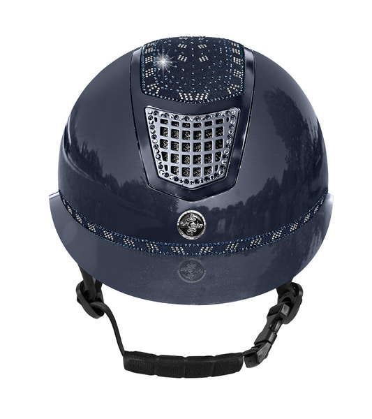 Kask jeździecki z szerokim daszkiem Fair Play Quantinum 2.0 EOS Shiny