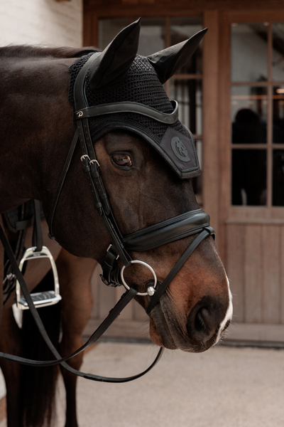 Nauszniki klasyczne Kentucky Horsewear Wellington Sparkling Logo