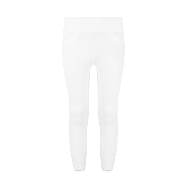 Dziewczęce legginsy jeździeckie z kolanowym lejem silikonowym Kentucky Ridingwear Miami