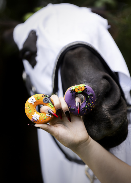 Pączki z lukrem dla koni Candy Horse - Halloween