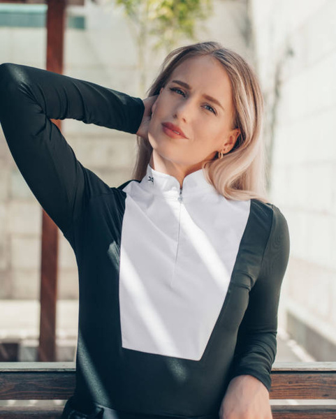 Koszula konkursowa z długim rękawem FAGER Sanna