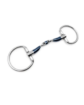 Wędzidło oliwkowe FAGER Dylan - podwójnie łamane