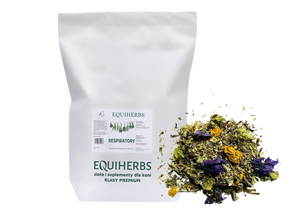 Mieszanka ziołowa wspierająca układ oddechowy EQUIHERBS Respiratory