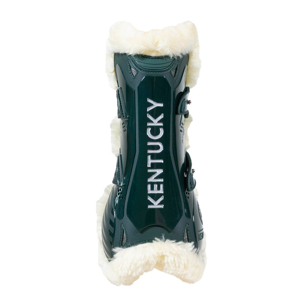 Ochraniacze przednie z futrem Kentucky Horsewear Bamboo Elastic