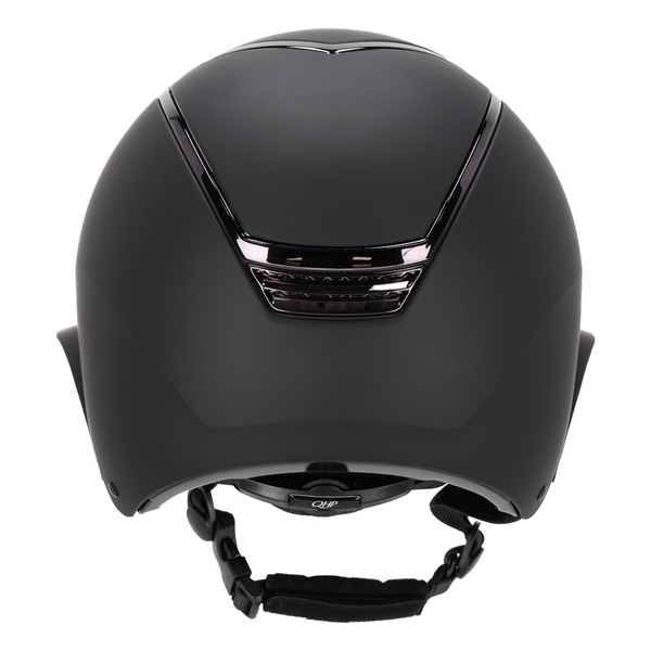 Kask jeździecki z szerokim daszkiem QHP Toledo Polo