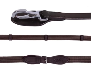 Wodze parciane ze stoperami zapinane na karabińczyk QHP