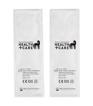 Wkłady chłodzące do ochraniaczy terapeutycznych dla koni Waldhausen Health + Care Cool Pack Set