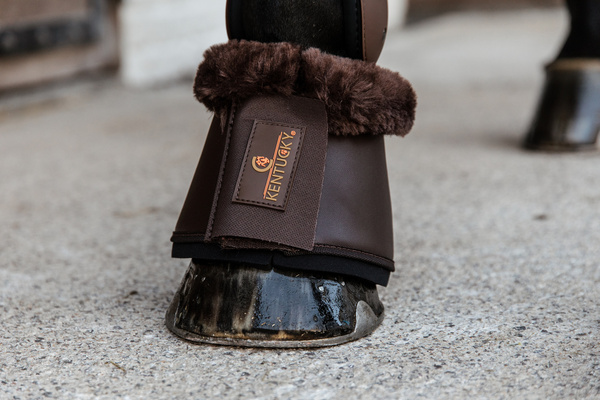Kaloszki z futrem Kentucky Horsewear Sheepskin Leather