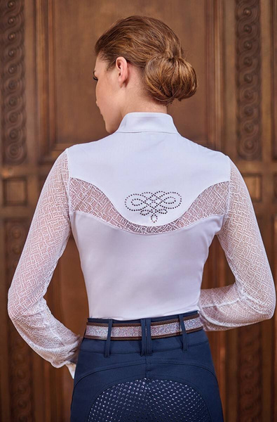 Koszula konkursowa z długim rękawem Fair Play Cecile