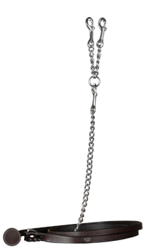 Uwiąz skórzany z podwójnym łańcuszkiem Dy'on Working Collection WO10B