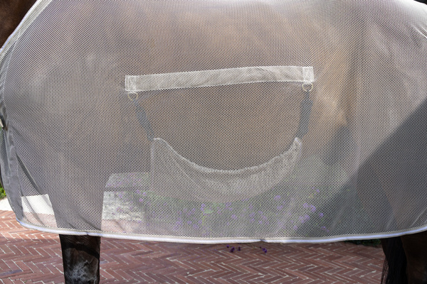 Derka siatkowa przeciw owadom z klapą na brzuch Kentucky Horsewear Fly Rug with Belly Cover Comfort