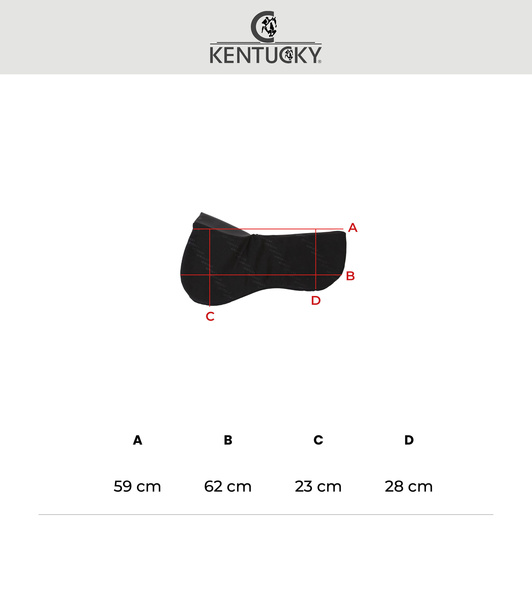 Podkładka pod siodło Kentucky Horsewear IMPACT EQUALIZER 10MM