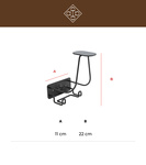 Wieszak na kask z dwoma haczykami Grooming Deluxe