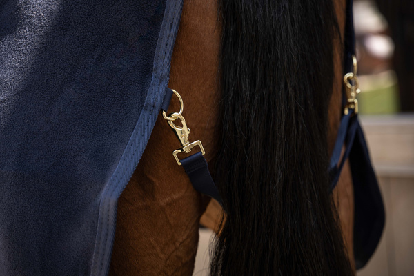 Derka polarowa z kapturem Kentucky Horsewear Fleece Rug with Neck