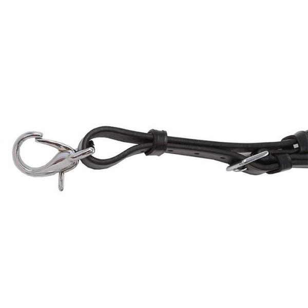 Lonża parciana Kavalkade Soft Black