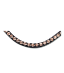 Ogłowie z nachrapnikiem kombinowanym Waldhausen X-Line Rose